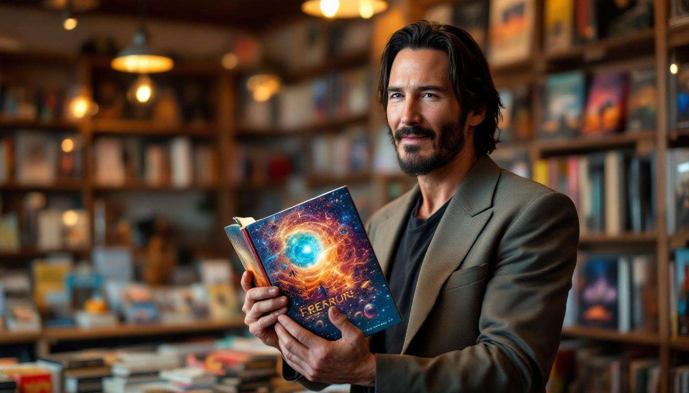 È uscito il libro scritto da Keanu Reeves con uno dei migliori autori di fantascienza contemporanei
